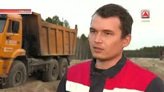 Ремонт моста на Нивагальском месторождении ТПП 