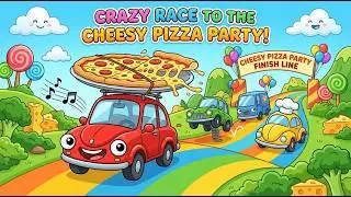 Wacky Wheels and the Pizza Delivery Gauntlet | Silly Racing Song for Kids  Fun Pizza Adventure Rhyme
