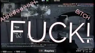 Funny moments with my friends (CS:GO) - Weisse Ra