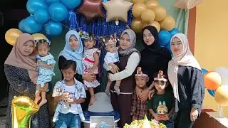 Miladnya raffi yang ke 1 tahun #badutsulap