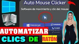 Como automatizar clics de rat&oacute;n sin instalar nada en Windows 11