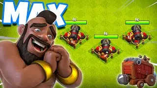 Hybrid With Siege Machines in TH10 is OP........😎😎