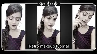 Retro makeup tutorial 💄