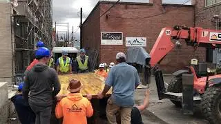 Hotel Windrow: Moving our 700-pound board room table