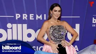 Jacky Bracamontes brilla al máximo en la alfombra | Premios Billboard 2024