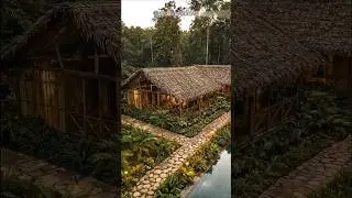 Turning a Dirty Jungle into a Luxury Resort #shorts #timelapse #transformation