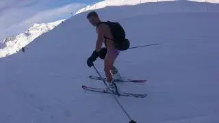 Stripped down Ski Run - Val D'isere New Years Eve