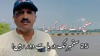 ⚠️ Satluj River Update | Pong Dam Rising Due to Cloudburst | Avoid Returning Before Sept 25