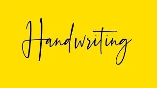After Effects Tutorial : Handwriting Effect Animation