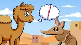 Little Camel's Lost Toothbrush Adventure | short story for kids