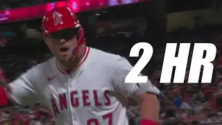 Mike Trout Homers Twice vs Astros, Gives Angels Lead in 8th with 2nd One!