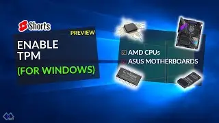 Включить AMD fTPM на платах ASUS: сокращенно (кратко)