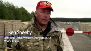 Shoot to warn or shoot to kill? Non-lethal weapons training