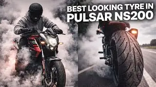 NS200 160 Tyre Upgrade 😱 | Looks, Grip & Truth Revealed!