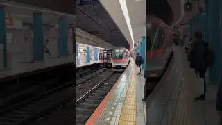 近鉄特急伊勢志摩ライナーの回送列車が大阪難波駅を発車するシーン！ #鉄道 #回送列車 #電車 #train #近鉄 #近鉄特急 #特急 #発車シーン