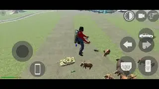 Elephant challenge #in Indian bike 3D game 