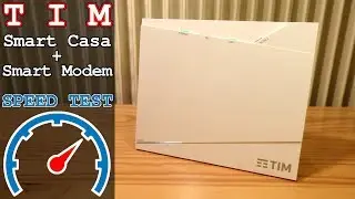 Speed Test &bull; Smart Casa + Smart Modem &bull; ADSL 20 Mega TIM