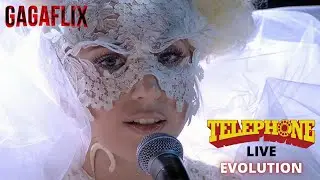 Lady Gaga - Telephone live evolution (ft. Beyoncé)