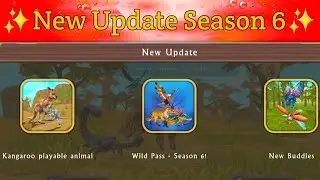 WildCraft: Новое обновление Wild Pass Сезон 6 и новые друзья, плюс новое животное Кенгуру, плюс новая карта ||
