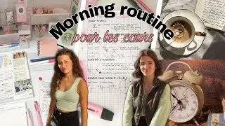 MORNING ROUTINE 2022 (pour les cours)