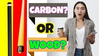 CARBON FIBER CUE STICK VERSUS WOOD CUE STICK, ANO MAS MAGANDANG GAMITIN?