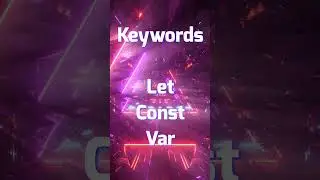 Variables In JS