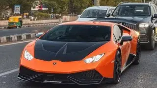 LOUD LAMBORGHINI HURACAN IN INDIA (AHMEDABAD) | Acceleration | FLYBY| POV | Public Reactions |Pops