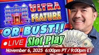 🛑 LIVE Slot Play! ULTRA Feature or BUST! Huff n Even More Puff Grand! #liveslots #shortfeed
