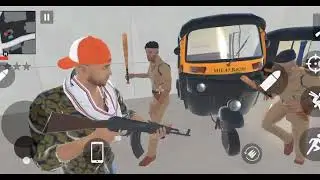 Ultimate vehicle collection in Indian Theft auto simulator Franklin auto rickshaw & KTM driving AR