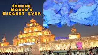 World's biggest navratri durga pandal|indore|rajendra nagar|#viralvideo#indore #indorenews 