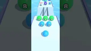 Ball run merge 2048 | Ball run Gameplay (Android, iOS #11) 🎉