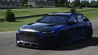 Assetto Corsa Audi RS6 C8 Tuned MLZ at VIR Grand East Course