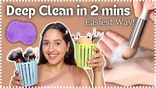 3 *BEST* Ways to Clean Makeup Brushes & Beauty Blenders at Home✨