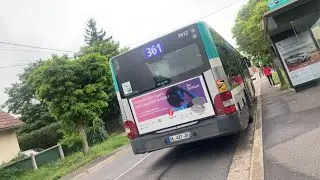 Ligne 361 — MAN NL 253 €6 RATP BUS | 9912