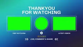 End Screen Youtube Outro Video | Direct Download #youtube #videoediting #animation