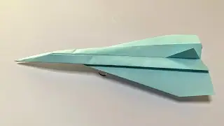 Origami Concorde Easy | How To Make Concorde Easy | Easy Origami