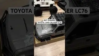 RGT EX86190 unboxing #rc #rgt #ex86190 #toyota #trophy #rccrawler #rccar