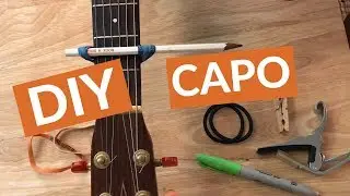 How to Make a Capo [Easy, DIY Homemade Capo Tutorial]