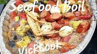 Chargriller Smoked Seafood Boil
