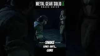 СНЕЙК определенно влюбился в... оружие Евы - Metal Gear Solid Delta Snake Eater #шорты