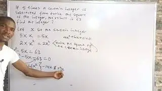 Word problem leading to Quadratic Equation
