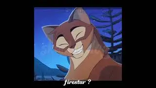 i mean , he could have been rustclaw . . . #warriorcats #firestar #rust #claw #edit