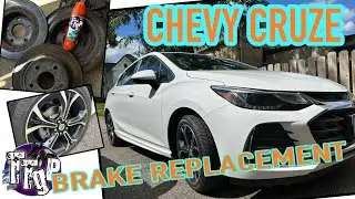 Do it yourself brake job. Rotors and pads, GM - Chevy Cruze. 