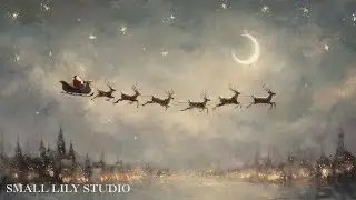 Journey to a Christmas Wonderland | Cute Holiday Art