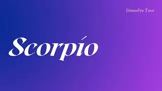 SCORPIO - LETTING GO OF CONTROL ALIGNS YOUR DESIRES FOR YOU - TAROT READING