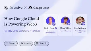 How Google Cloud is Powering Web3 with Injective