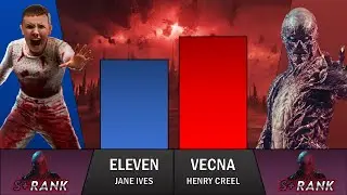 ELEVEN vs VECNA POWER LEVELS | Stranger Things