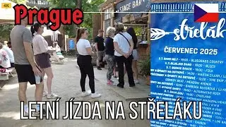 Letn&iacute; j&iacute;zda na Střel&aacute;ku - Střeleck&yacute; Island -  Prague, Summer Festival, Czech Republic - Walking Tour
