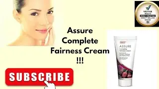 Vestige Assure Complete Fairness Cream | Assure Fairness Cream Benefits ।|#vestige #Fairness #Cream