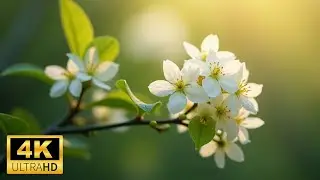 White Jasmine Serenity 🌿🌼| Lofi Vibes in a Green Paradise [4K UHD]